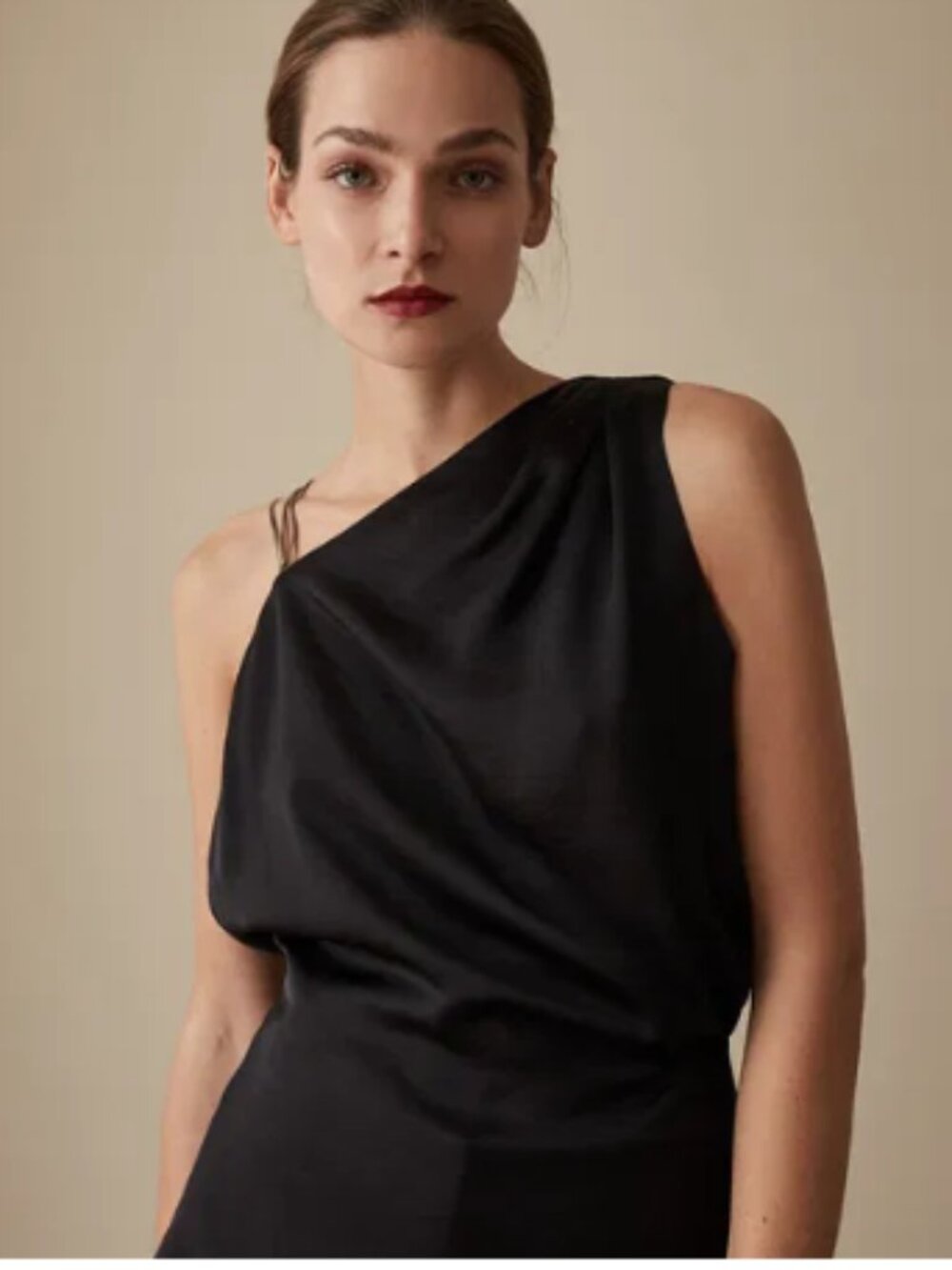 REISS ADALEE STRAP BACK TOP